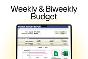 ADHD Budget Binder & Bill Tracker, a Templates & Theme by vitalinagerman (Thumbnail 1 of 10)
