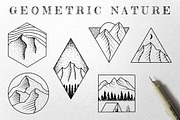 Geometric Nature Illustrations, an Illustration by Build Interactive (Thumbnail 1 of 7)