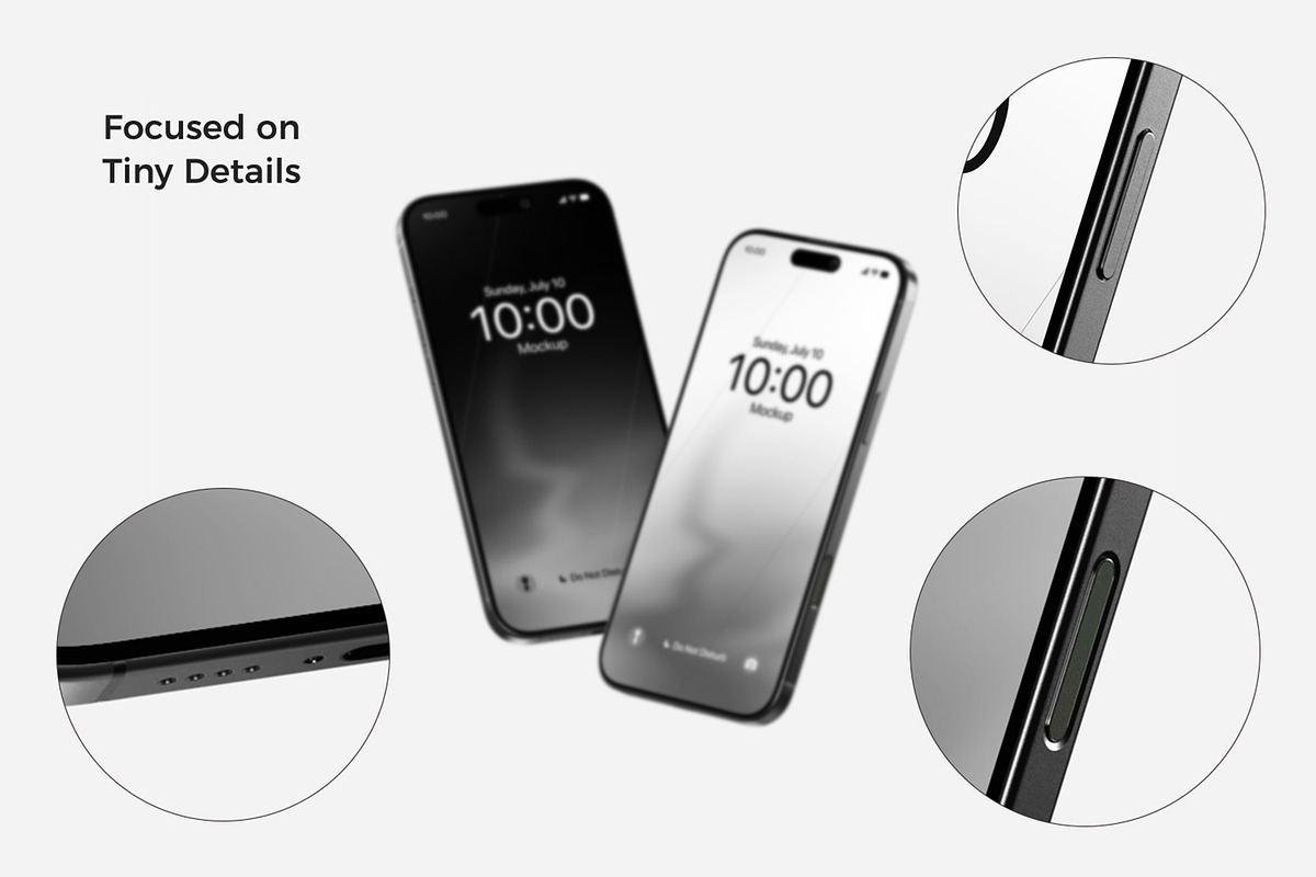 iPhone 16 Pro Mockup, an iPhone Mockup by RamStudio2 (Photo 7 of 17)