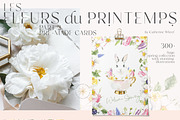 Spring Flora Farm Animals Watercolor, an Animal Illustration by Catherine Wheel (Thumbnail 8 of 22)
