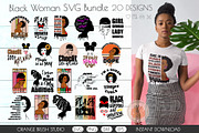 Black Woman Inspirational Quotes SVG, an Illustration by Orange Brush Studio (Thumbnail 1 of 5)