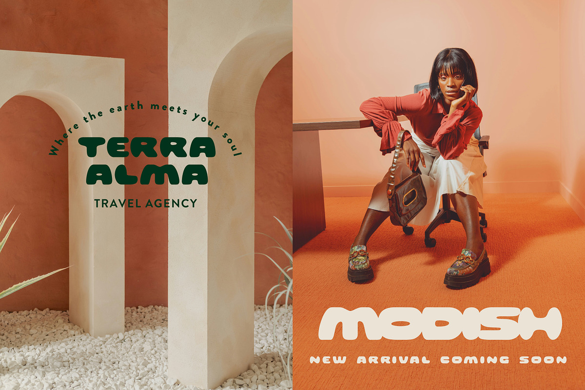 The Bold Era Chunky Vibe Sans Serif, a Sans Serif Font by Struvictory.art (Photo 7 of 8)