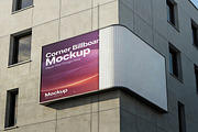 Corner Billboard Mockup, a Product Mockup by Pitchlook.Studio (Thumbnail 3 of 3)