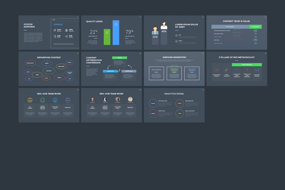 Digital Pitch - Marketer Keynote, a Presentation Template by Slidehack (Photo 3 of 4)