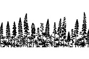 Botanical Floral Border, an Object Graphic by Creativeshirt (Thumbnail 4 of 20)