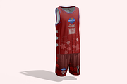 Basket Jersey T-Shirt Mockups, a Shirt Mockup by groens (Thumbnail 2 of 5)