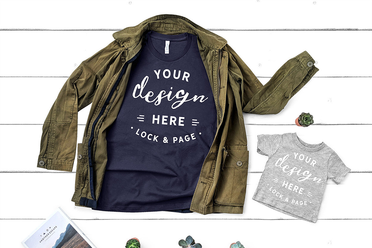 T-Shirt Mockup Bundle Bella Canvas, a Shirt Mockup by lock and page (Photo 61 of 71)