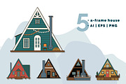 Cabin life. Set of illustrations, an Illustration by lokfrid (Thumbnail 2 of 6)