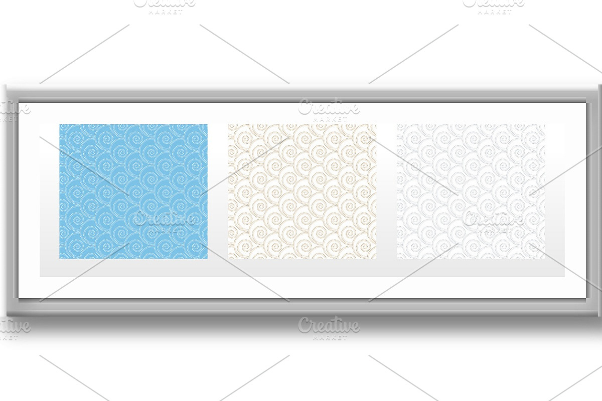 Set of abstract geometric patterns, a Pattern Graphic by RODINA (Photo 3 of 3)