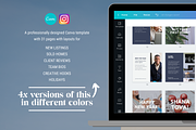 Modern Real Estate Canva Insta Pack, a Social Media Template by Take Care Creative (Thumbnail 3 of 8)