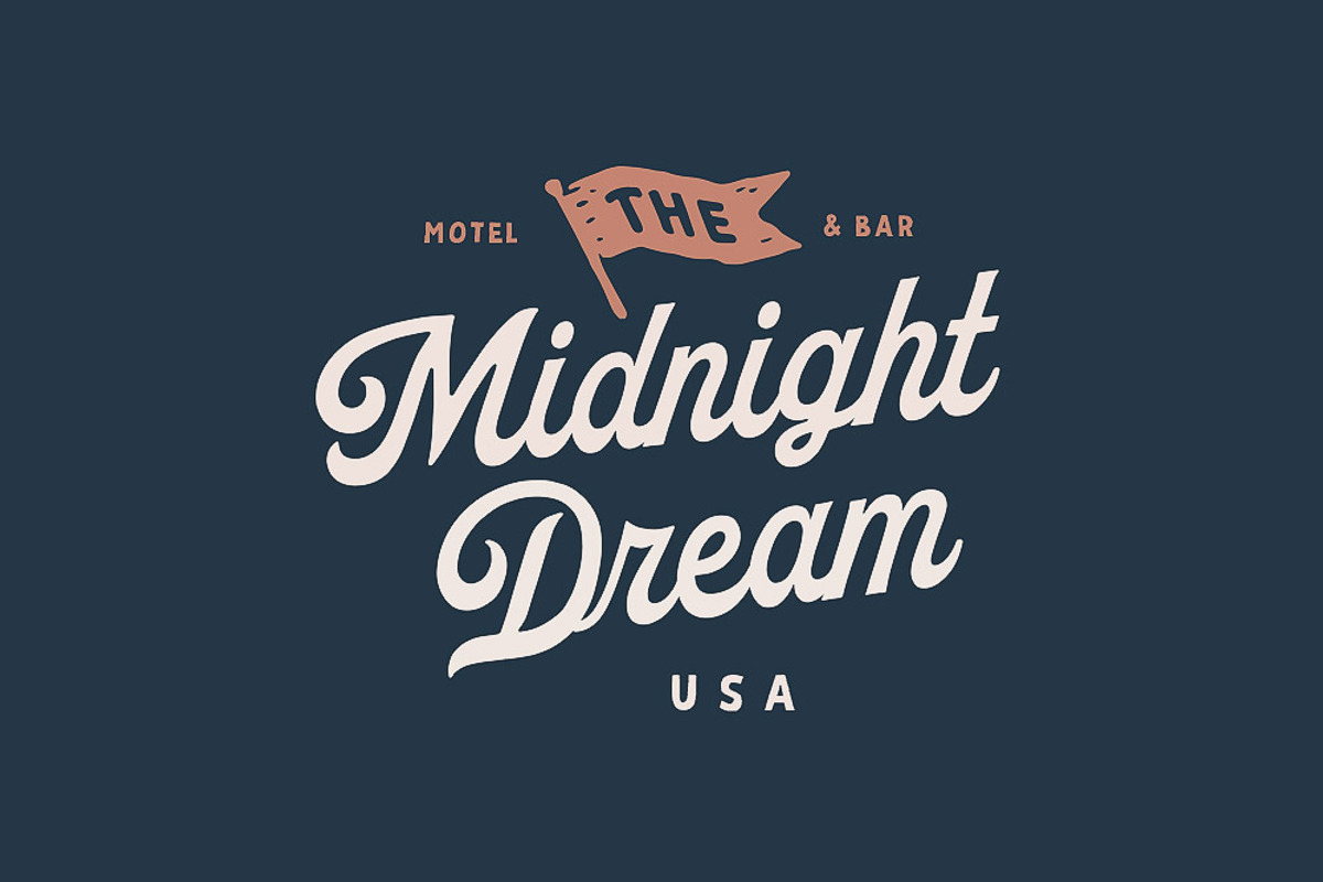 Palmer Script & Sans + Logo Template, a Script Font by Andrey Sharonov (Photo 17 of 17)
