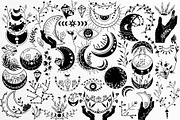 CELESTIAL MOON, MAGIC LUNAR, an Illustration by Usis (Thumbnail 7 of 26)