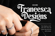 Rosiana - Modern Serif, a Serif Font by Arterfak Project (Thumbnail 7 of 13)