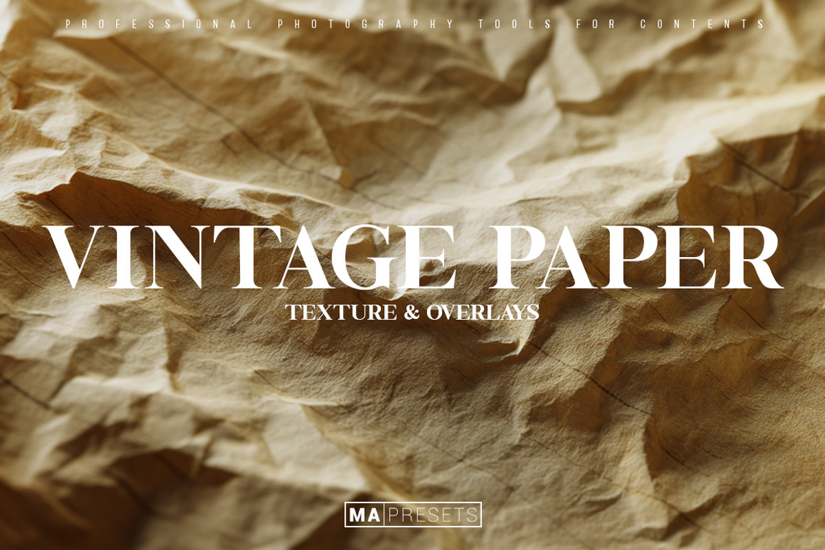 50 VINTAGE CRUMPLED PAPER TEXTURE