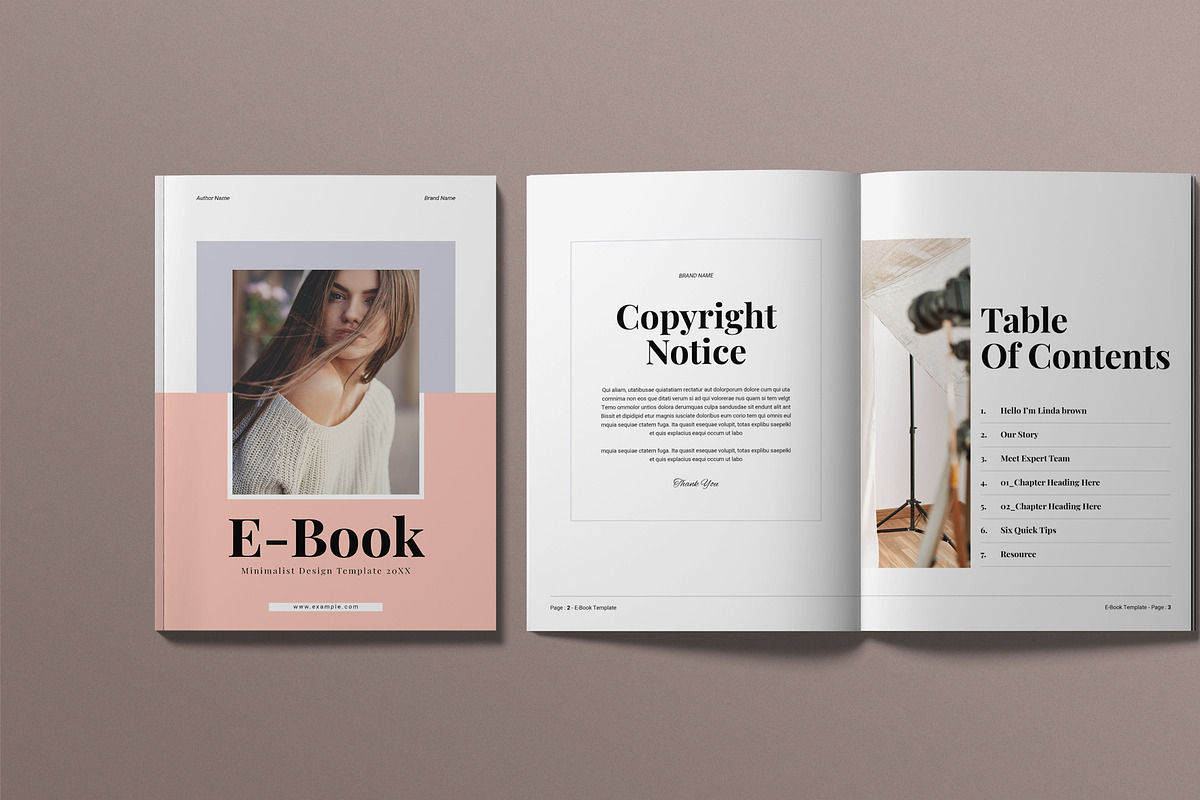 E-Book Template, a Magazine Template by Work-Envance (Photo 2 of 8)