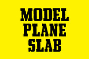 MODEL PLANE SLAB, a Font by FOUNDFONT™ (Thumbnail 1 of 3)