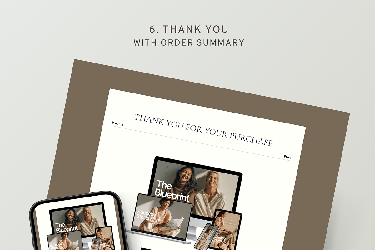 Systeme.io 6 Step Sales Funnel, an UI Kit Template by Alter Edit (Photo 8 of 11)