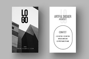 Architect Business Card, a Business Card Template by ContestDesign