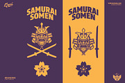 Samurai Somen Logo Template, a Branding & Logo Template by Kreasi Malam (Thumbnail 9 of 11)