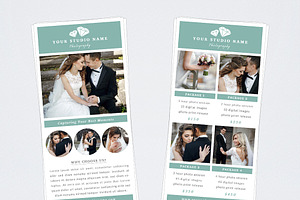 Photography Rack Card Template