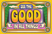 Magic Munchs - Psychedelic Font, a Sans Serif Font by The Native Saint Club (Thumbnail 5 of 12)