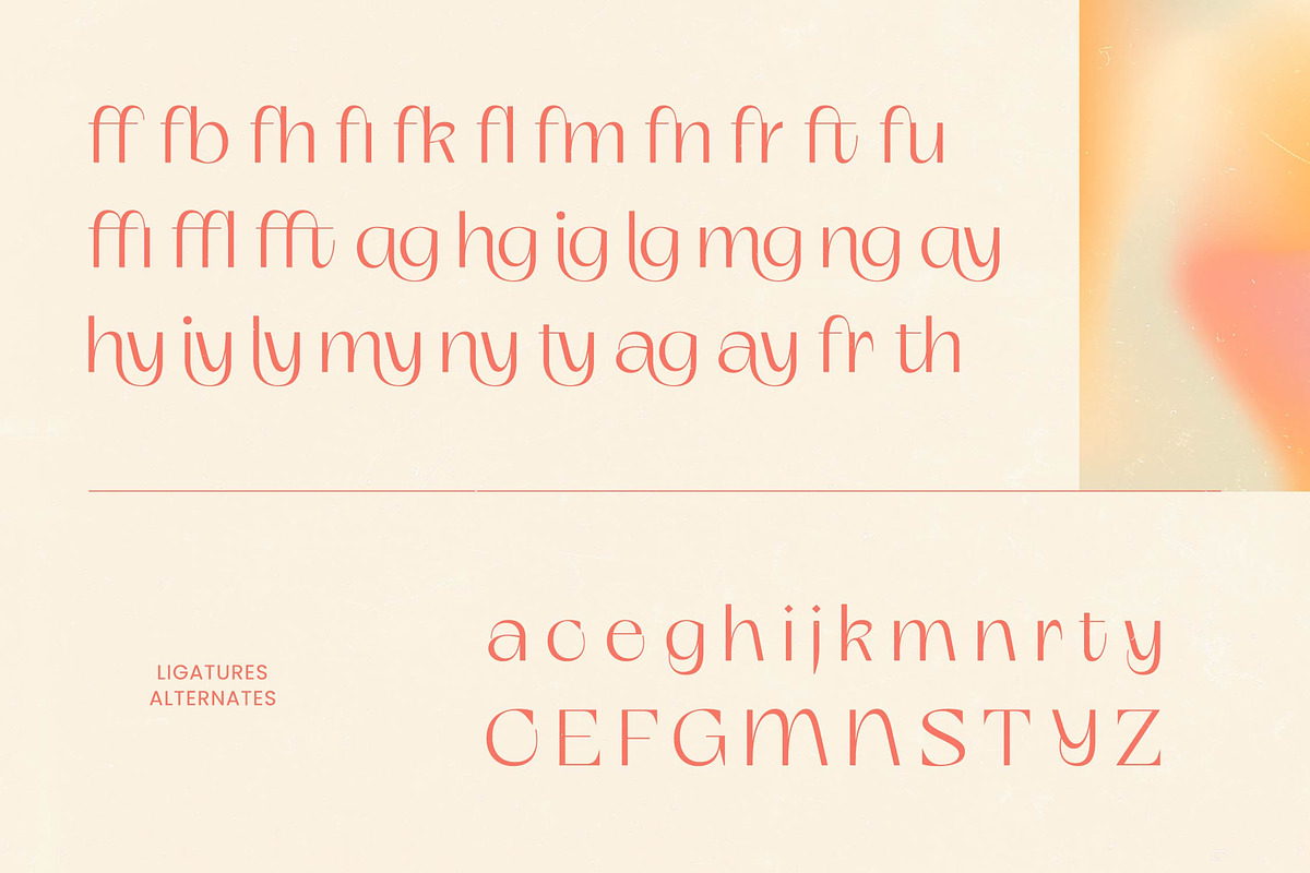 Smyth Kelagon Elegant Thin Sans, a Sans Serif Font by timelesstype.co (Photo 11 of 20)