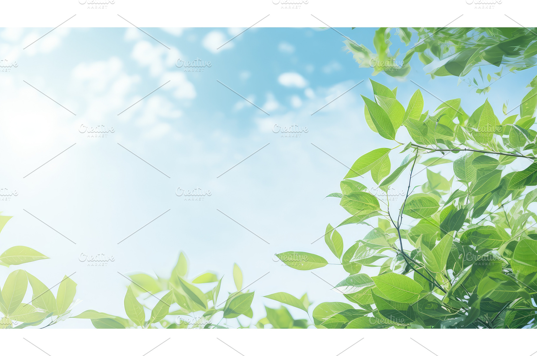 abstract fresh leaf wallpaper, a Nature Photo by pikepicture