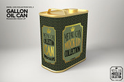 Metal Oil Gallon Can Mockup, a Product Mockup by INCDesign (Thumbnail 3 of 7)