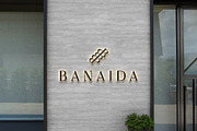 Logo Mockup 3D Black Sign Luxury, an Advertising Mockup by Asylab (Thumbnail 3 of 5)