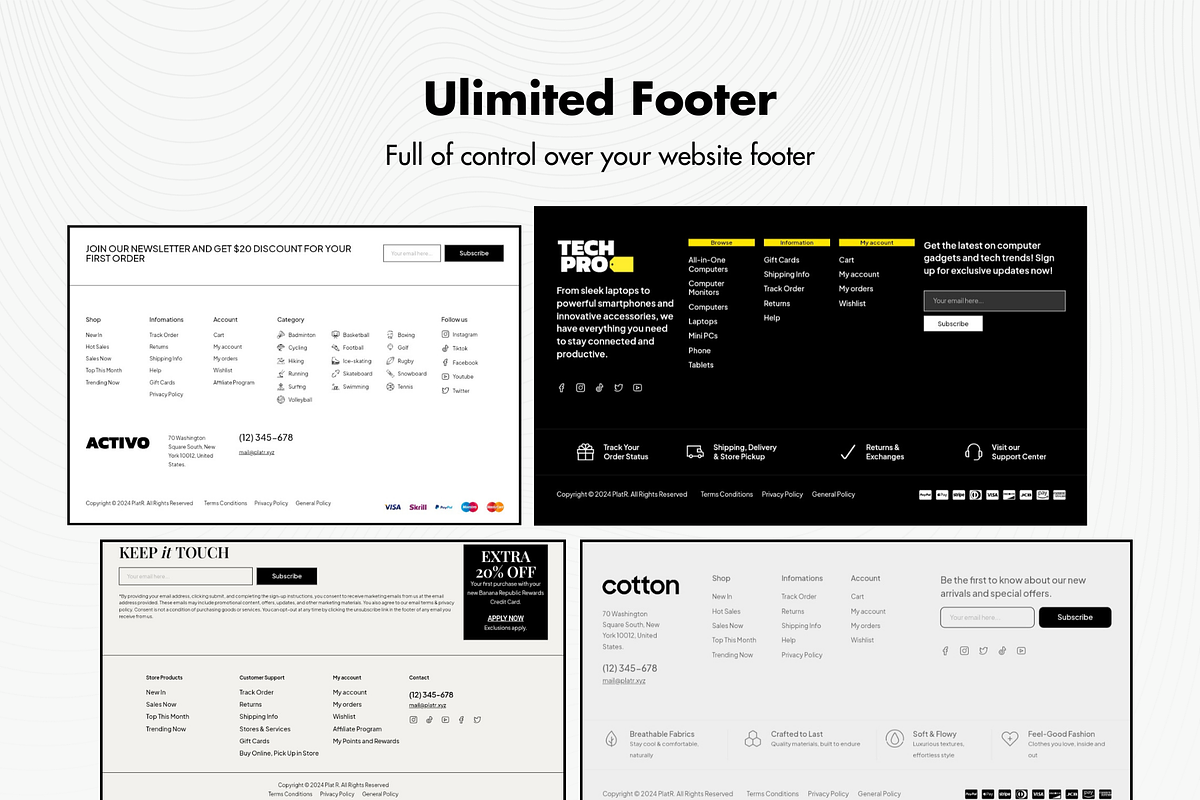 PlatR - Multipurpose Woocommerce, a WordPress Template by PlatR (Photo 8 of 18)