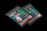 Cheerful Christmas Party Flyer, a Flyer Template by Neermana (Thumbnail 3 of 4)