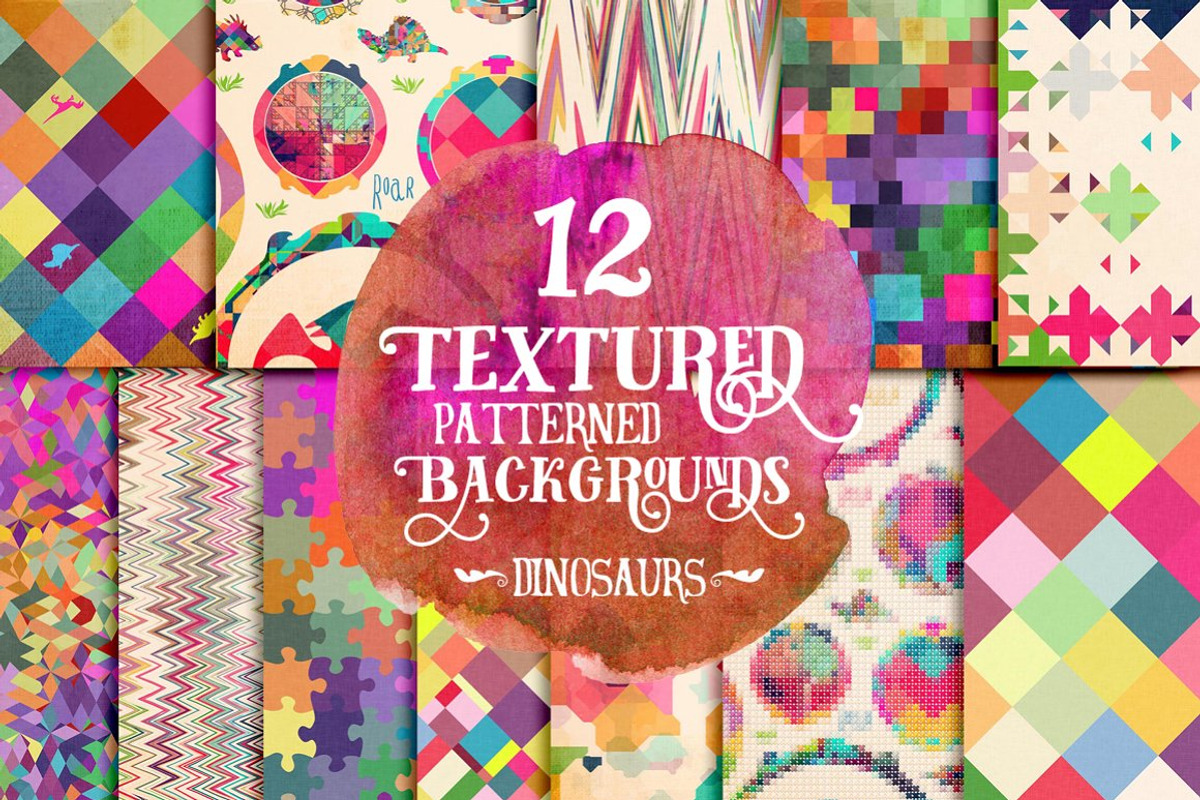 Whole Shop Bundle UPDATED, a Texture Illustration by Creativeqube Design (Photo 174 of 253)