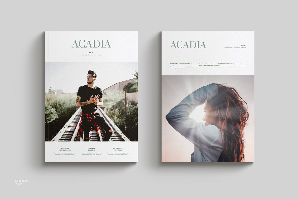 ACADIA Brochure / Magazine, a Brochure Template by Type Here Studio (Photo 6 of 13)