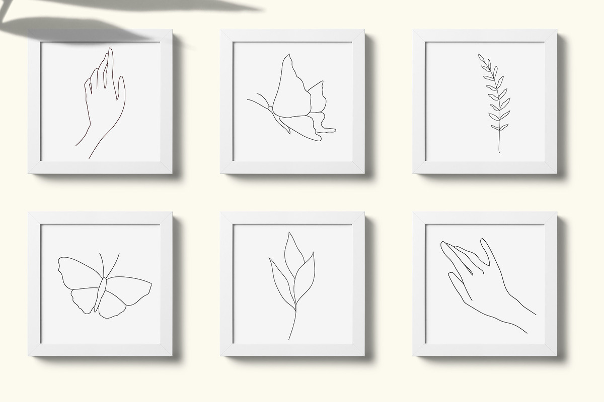 NATURE VIBES FLORAL COLLECTION, an Object Graphic by Andreen (Photo 2 of 17)