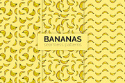 Bananas Seamless Patterns, a Pattern Graphic by 3Y_Design (Thumbnail 1 of 6)