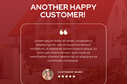 ROOFING BUSINESS SOCIAL MEDIA POSTS, a Social Media Template by Daring Digies (Thumbnail 6 of 8)