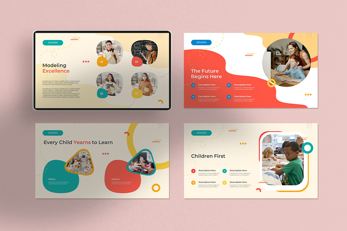 Children Education Presentation, a Presentation Template by Dream-Lab (Photo 3 of 8)