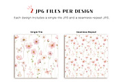 Pink Wildflower Butterfly Clipart, a Decorative Illustration by OKArtHub (Thumbnail 7 of 11)