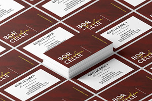 Fashion Beauty Business Cards