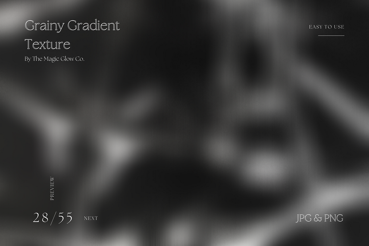 MONO Grainy Gradient Blur Background, a Background Graphic by The Magic Glow Co. (Photo 4 of 8)