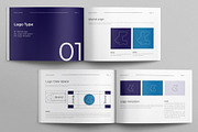 Brand Guidelines Template Landscape, a Brochure Template by E-Type (Thumbnail 3 of 7)