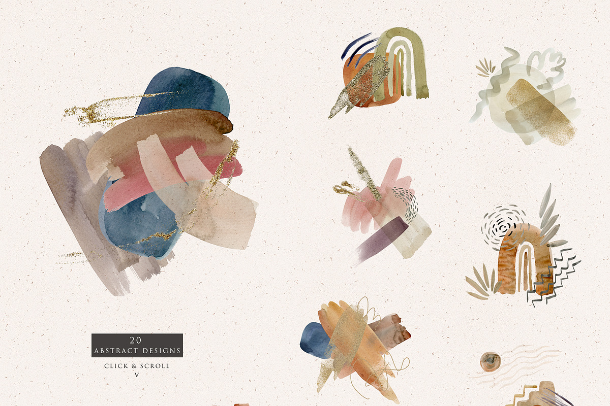 Abstract Autumn & Logo Templates., a Texture Graphic by Designwork (Photo 5 of 25)
