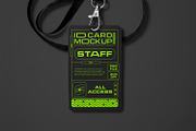ID Card Mockup, a Product Mockup by Nathatype (Thumbnail 2 of 9)