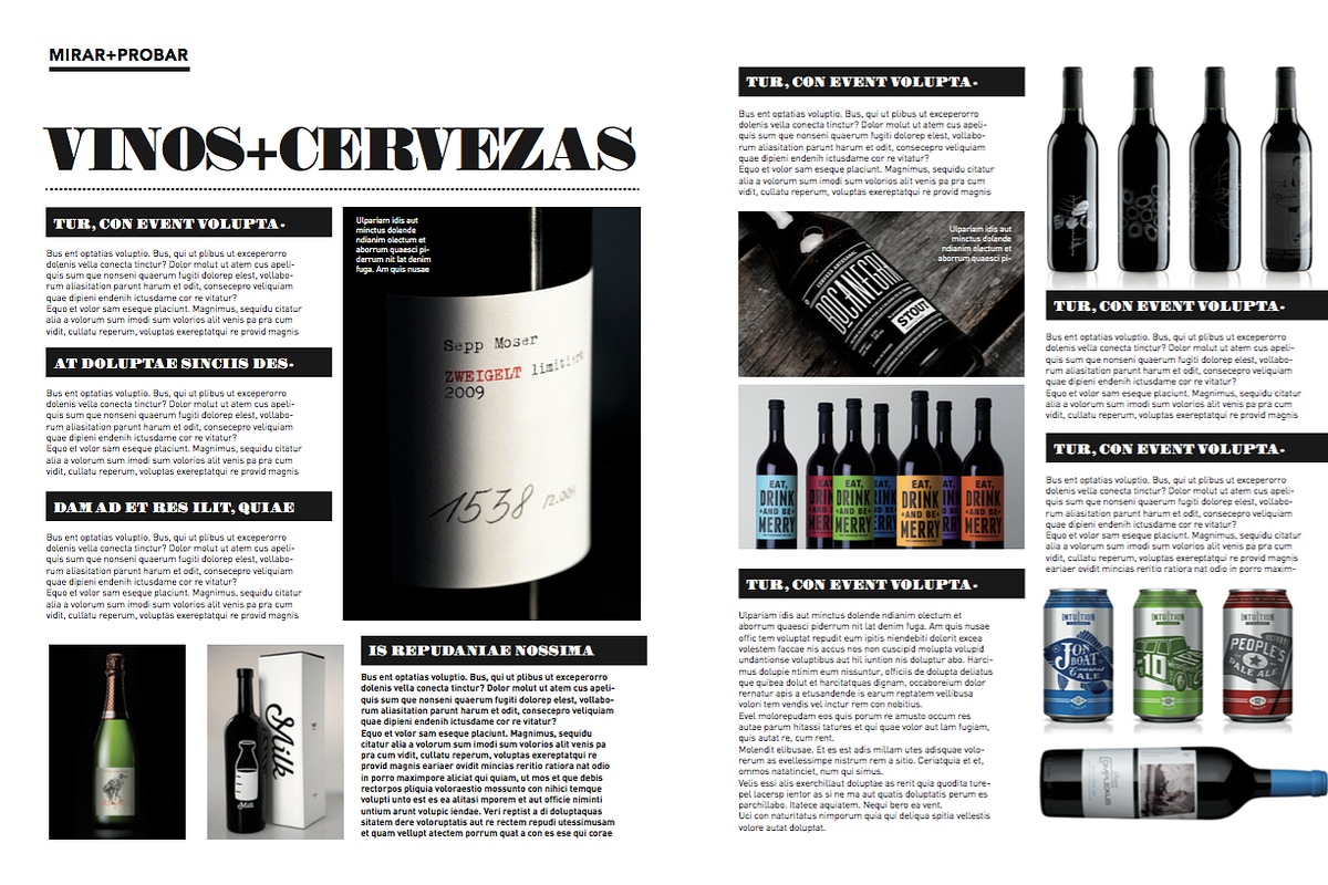 Magazine template, a Magazine Template by Cristian Villegas Studio (Photo 21 of 27)