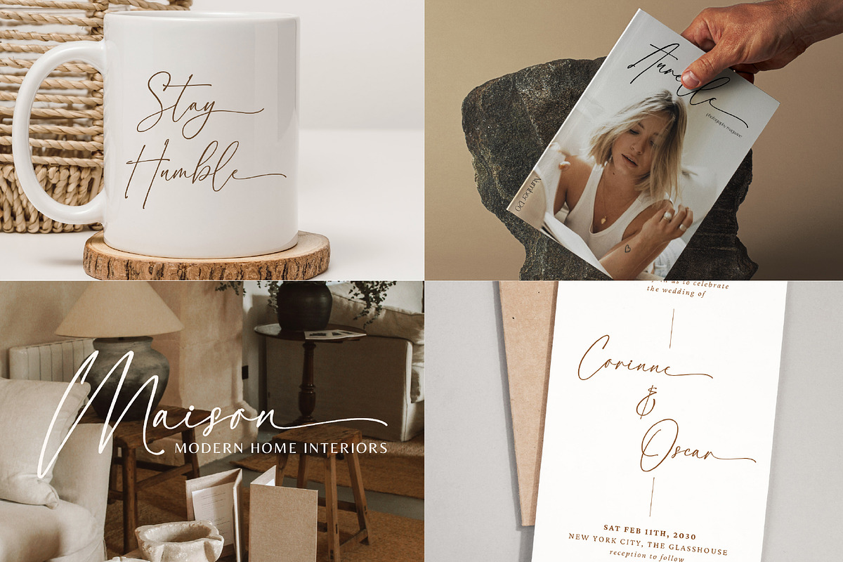 The Modern Font Bundle VOL III, a Script Font by Prestige Artsy Studio (Photo 7 of 12)