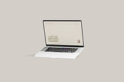 High Quality Laptop Mockup, a Mac Mockup by Ataku Design (Thumbnail 4 of 11)