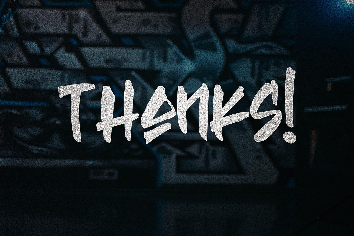 Blezer Clean Brush Font, a Font by Blankids Studio (Photo 9 of 9)