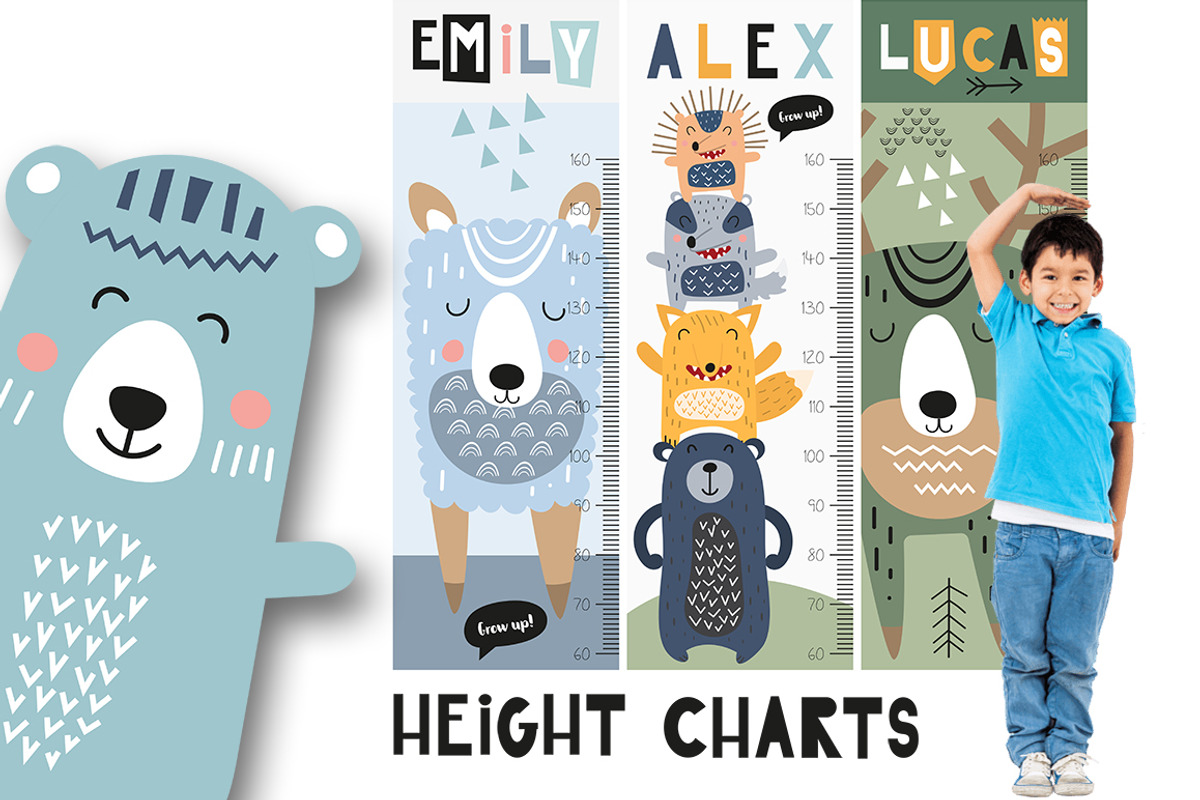 Nursery Art Scandi Forest Animals, an Animal Illustration by Nursery Art (Photo 5 of 8)