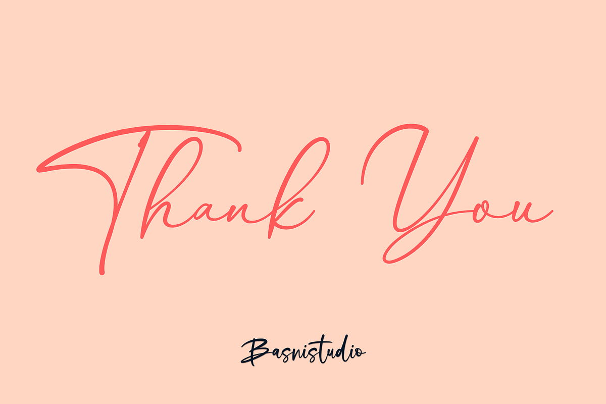 Celistino Handwritten Font, a Script Font by Basnistudio (Photo 10 of 10)