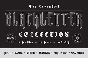 The Essential Blackletter Collection